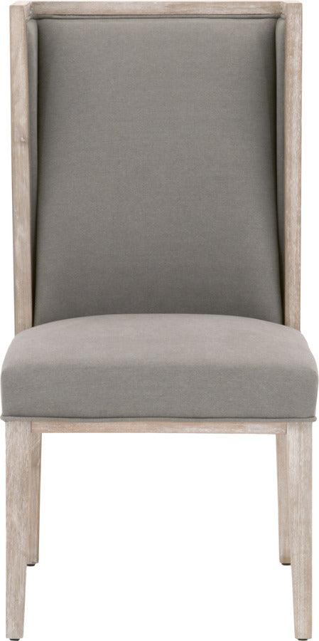 Essentials For Living Dining Chairs - Martin Wing Chair, Set Of 2 Gray Natural Gray