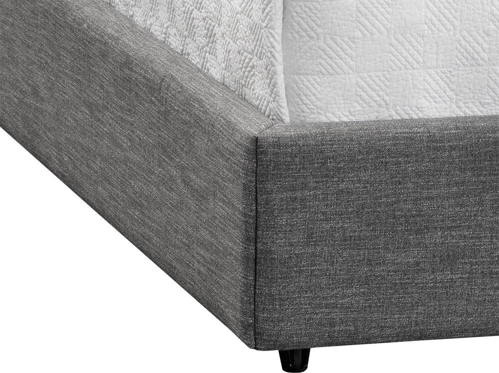 SUNPAN Beds - Emmit Bed - King - Quarry Gray