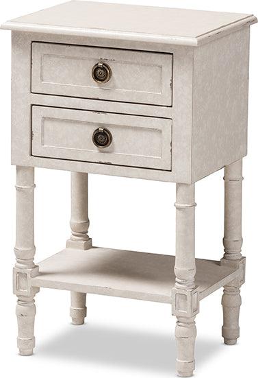 Wholesale Interiors Nightstands & Side Tables - Lenore Nightstand White