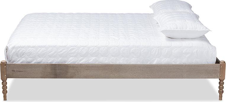 Wholesale Interiors Beds - Cielle Queen Bed Weathered Gray