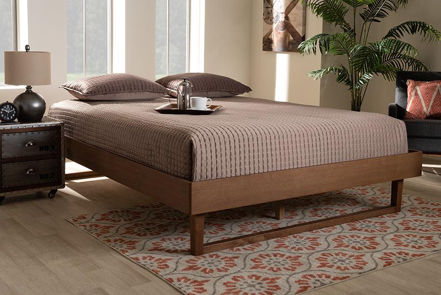 Wholesale Interiors Beds - Liliya Full Bed Ash Walnut