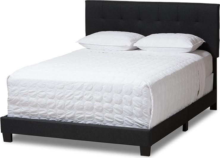 Wholesale Interiors Beds - Brookfield Queen Bed Dark Gray