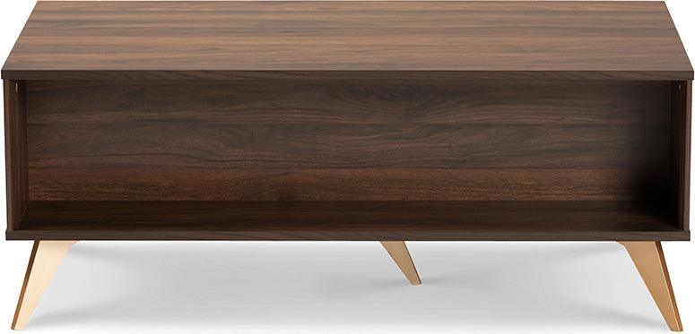 Wholesale Interiors Coffee Tables - Edel Coffee Table Brown & Gold