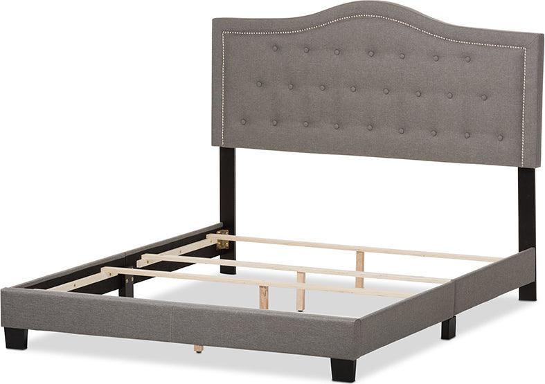 Wholesale Interiors Beds - Emerson Full Bed Light Gray