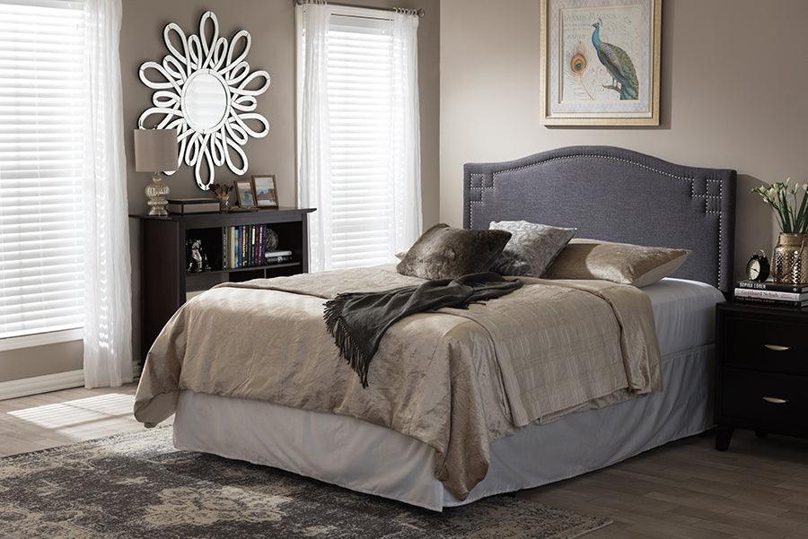 Wholesale Interiors Headboards - Aubrey Queen Headboard Dark Gray