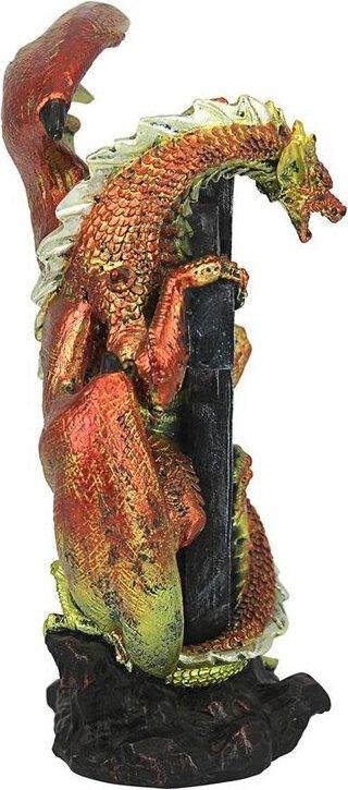 Design Toscano Spooky Decor - Carrickbrack Celtic Dragon Statue