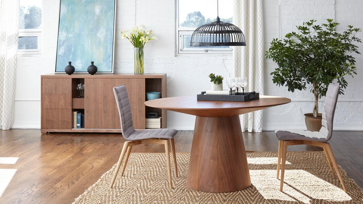 Wesley 53" Dining Table Walnut