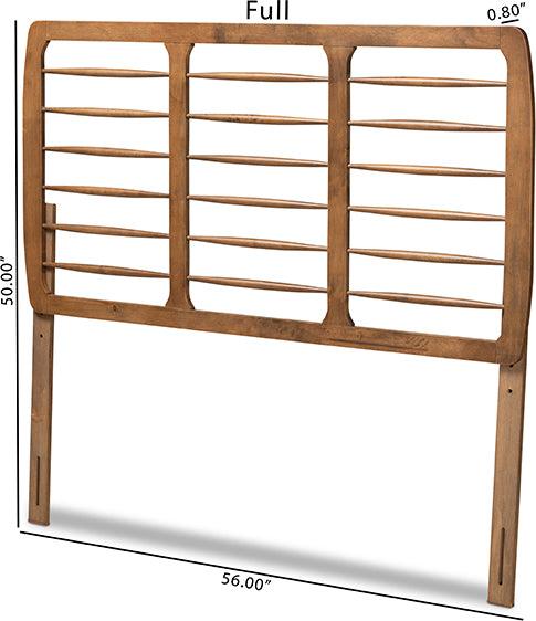 Wholesale Interiors Headboards - Carolyn Full Headboard Ash Walnut