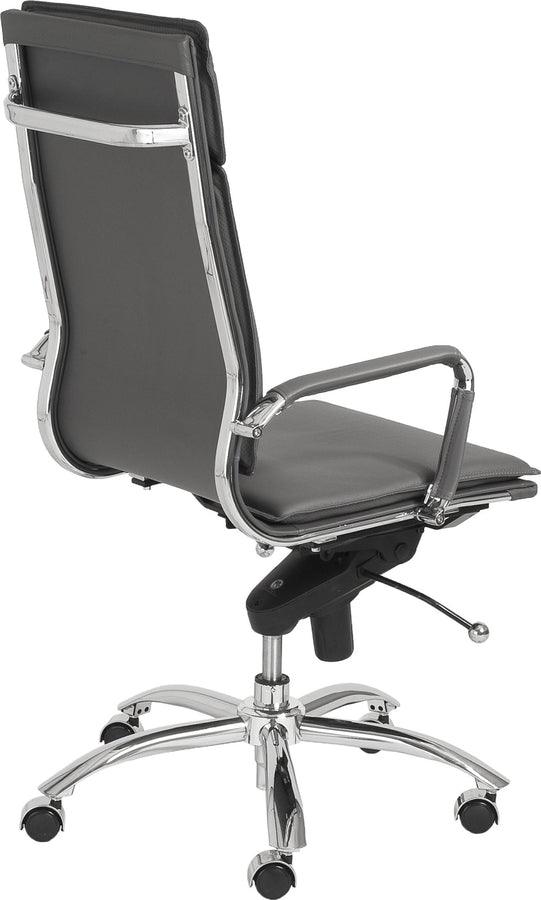 Euro Style Task Chairs - Gunar Pro High Back Office Chair Gray