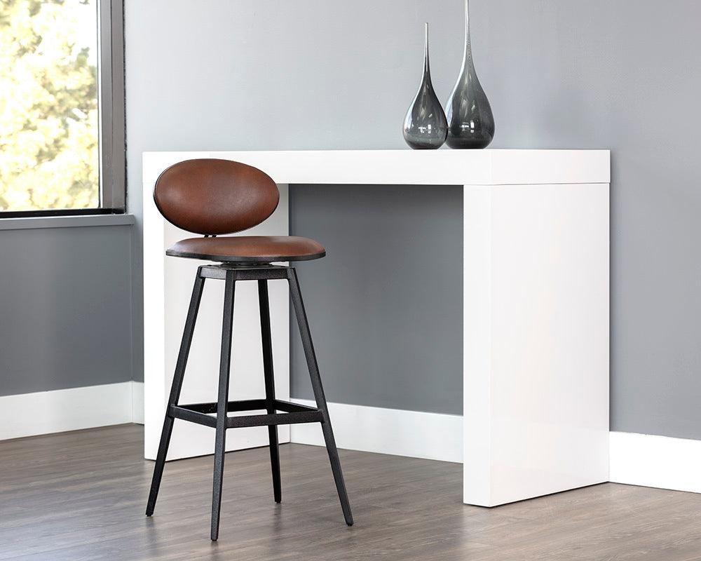 SUNPAN Barstools - Ember Swivel Barstool - Bravo Cognac