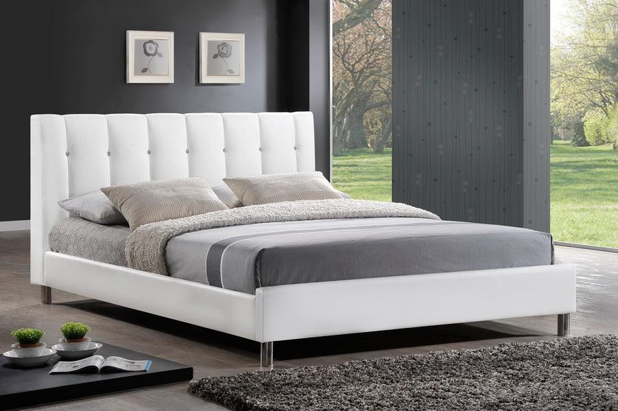 Wholesale Interiors Beds - Vino Queen Bed White