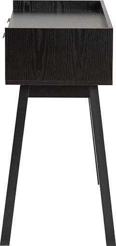 Wholesale Interiors Consoles - Kalani Two-Tone Espresso Brown and Natural Brown Finished Wood 2-Drawer Console Table