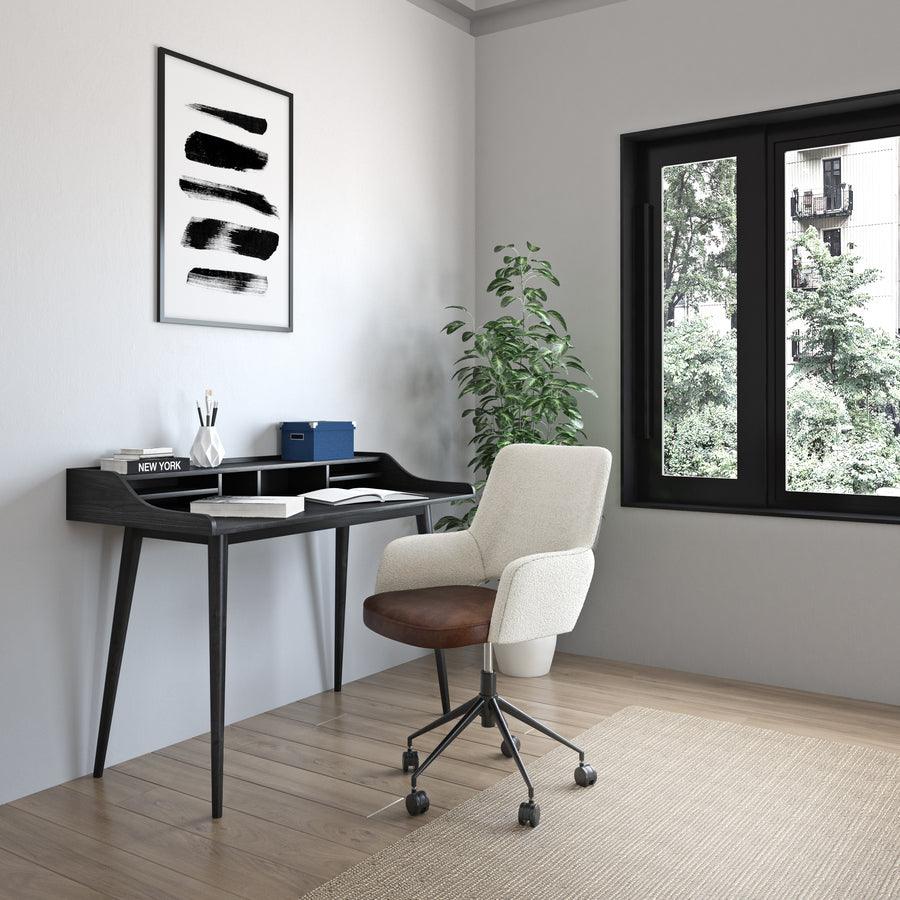 Euro Style Desks - Flavio Desk in Matte Black
