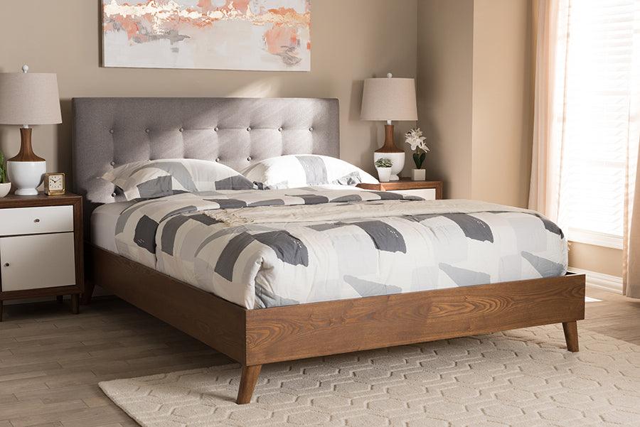 Wholesale Interiors Beds - Alinia King Bed Gray