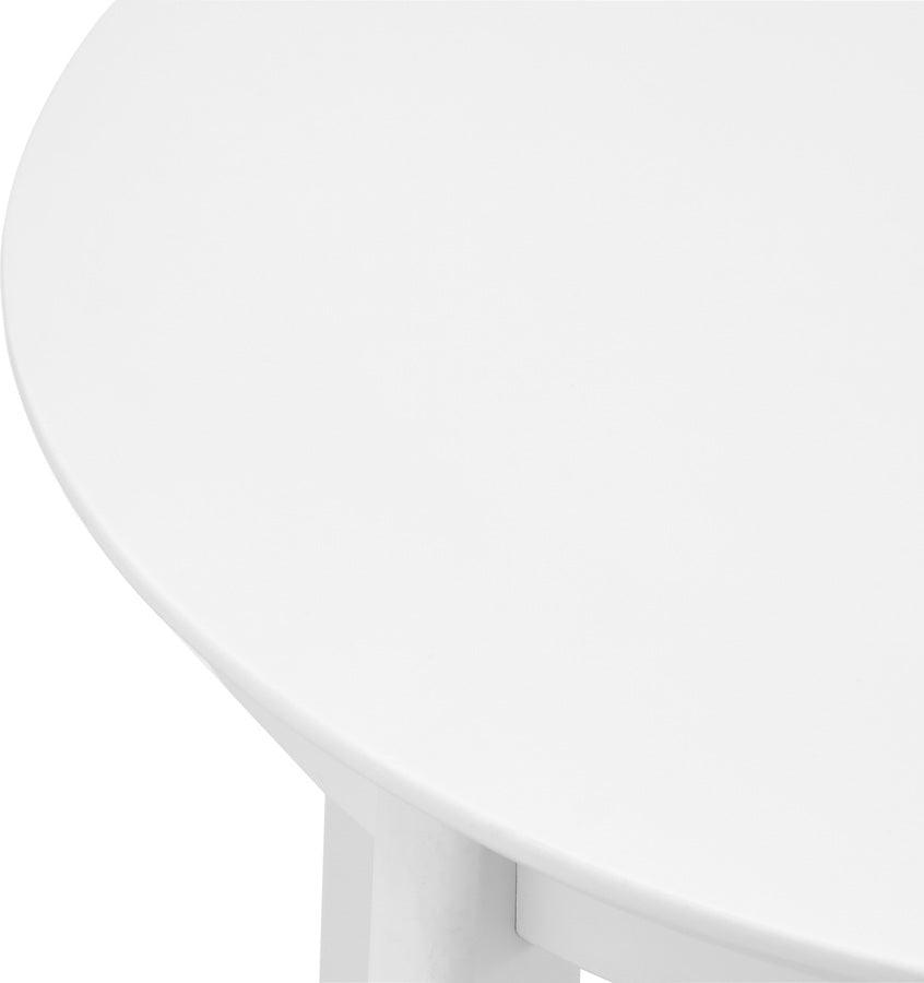 Euro Style Dining Tables - Atle 36" Round Dining Table in Matte White