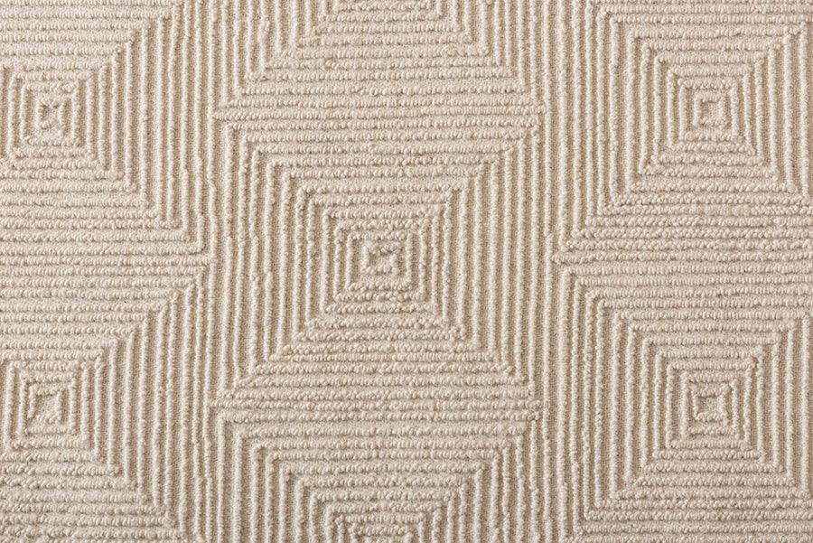 Wholesale Interiors Indoor Rugs - Sovanna Modern and Contemporary Ivory Hand-Tufted Wool Area Rug