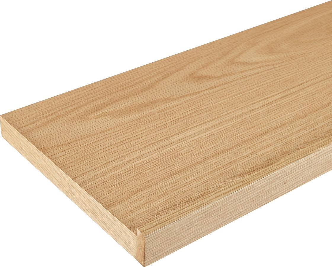 Euro Style Shelves - Bianca 36" Floating Shelf in Oak