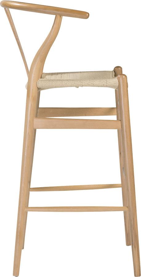 Euro Style Barstools - Evelina-B Bar Stool in Natural