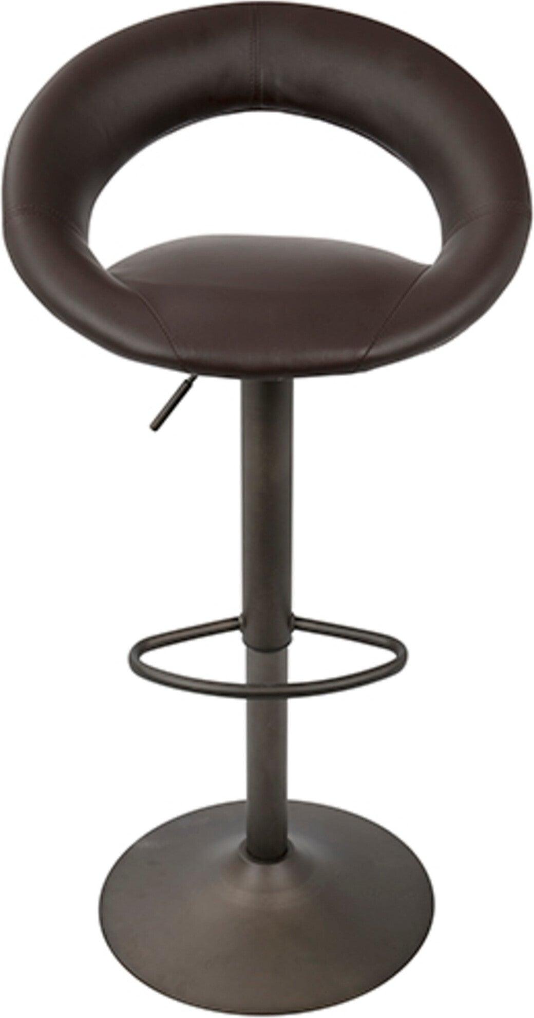 Lumisource Barstools - Metro Barstool Brown (Set of 2)