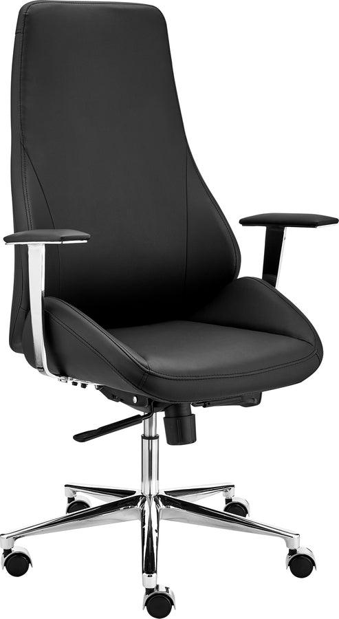 Euro Style Task Chairs - Bergen High Back Office Chair Black