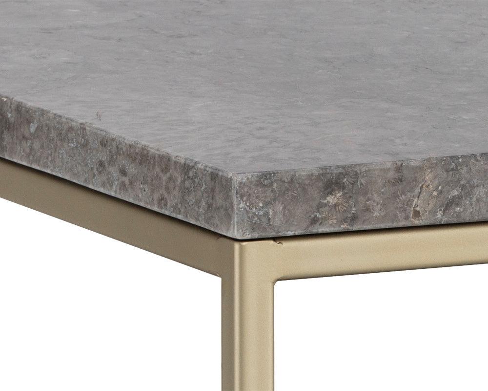 SUNPAN Side & End Tables - Arden End Table Gray Marble | Wood