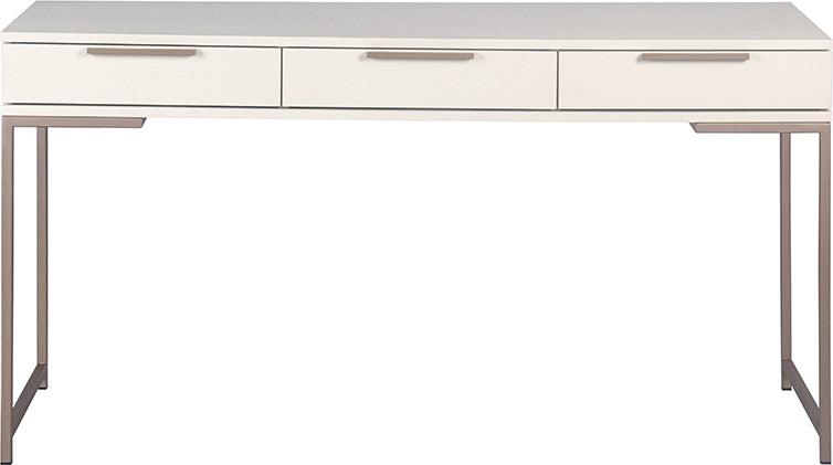 SUNPAN Desks - Rebel Desk - Champagne Gold - Cream