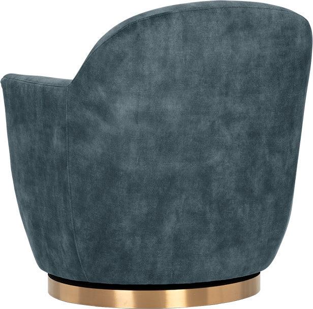 SUNPAN Accent Chairs - Casey Swivel Lounge Chair Nono Petrol