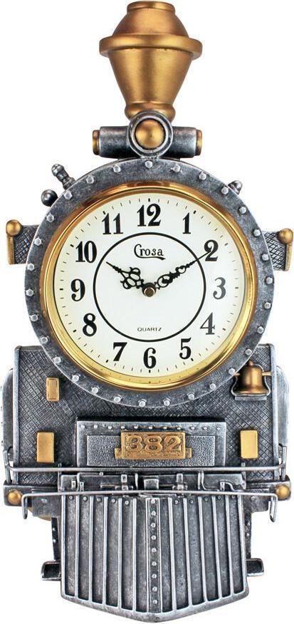 Design Toscano Clocks - Casey Jones Train Wall Clock