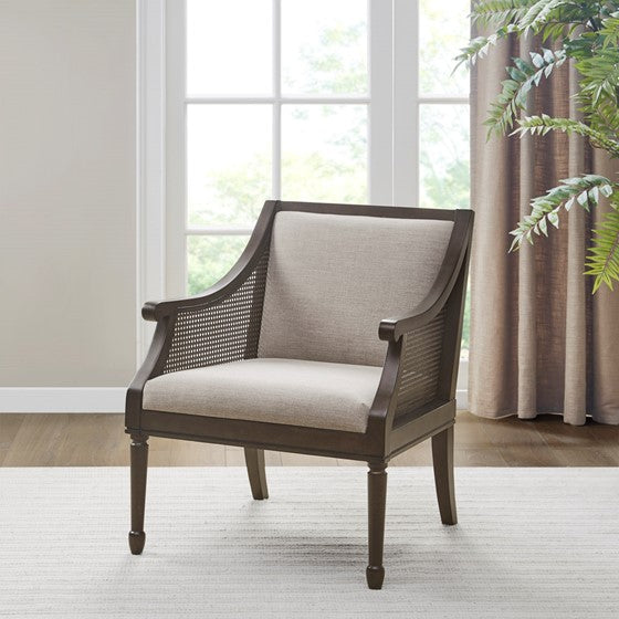 Olliix.com Accent Chairs - Accent Armchair Brown