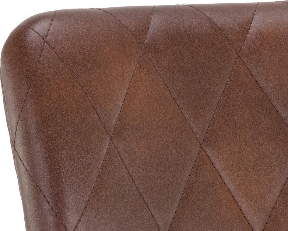 SUNPAN Dining Chairs - Virtu Swivel Dining Chair - Bravo Cognac (Set of 2)