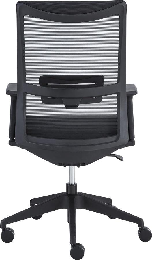 Euro Style Task Chairs - Lasse High Back Office Chair Black