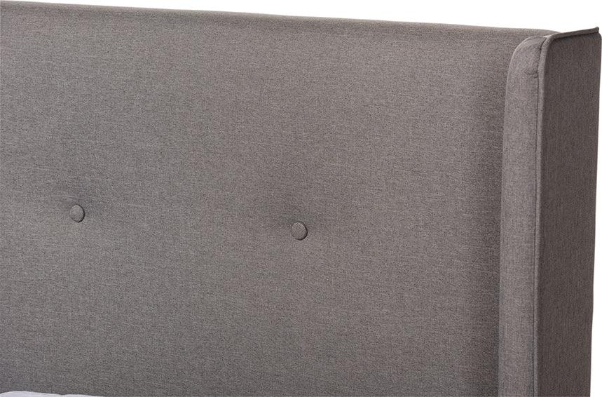 Wholesale Interiors Beds - Brooklyn King Bed Gray