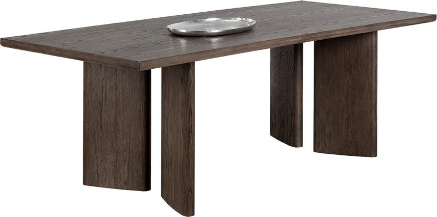 SUNPAN Dining Tables - Giulietta Dining Table - Rectangular - Dark Brown - 90.5" Brown