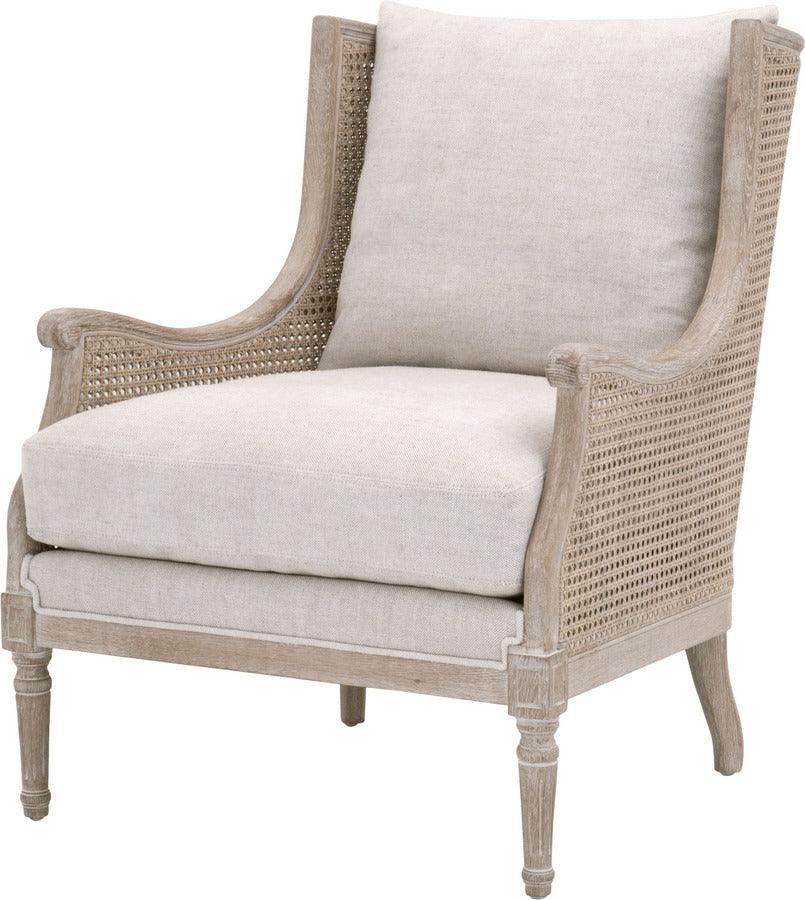 Essentials For Living Accent Chairs - Churchill Club Chair Natural Gray Birch