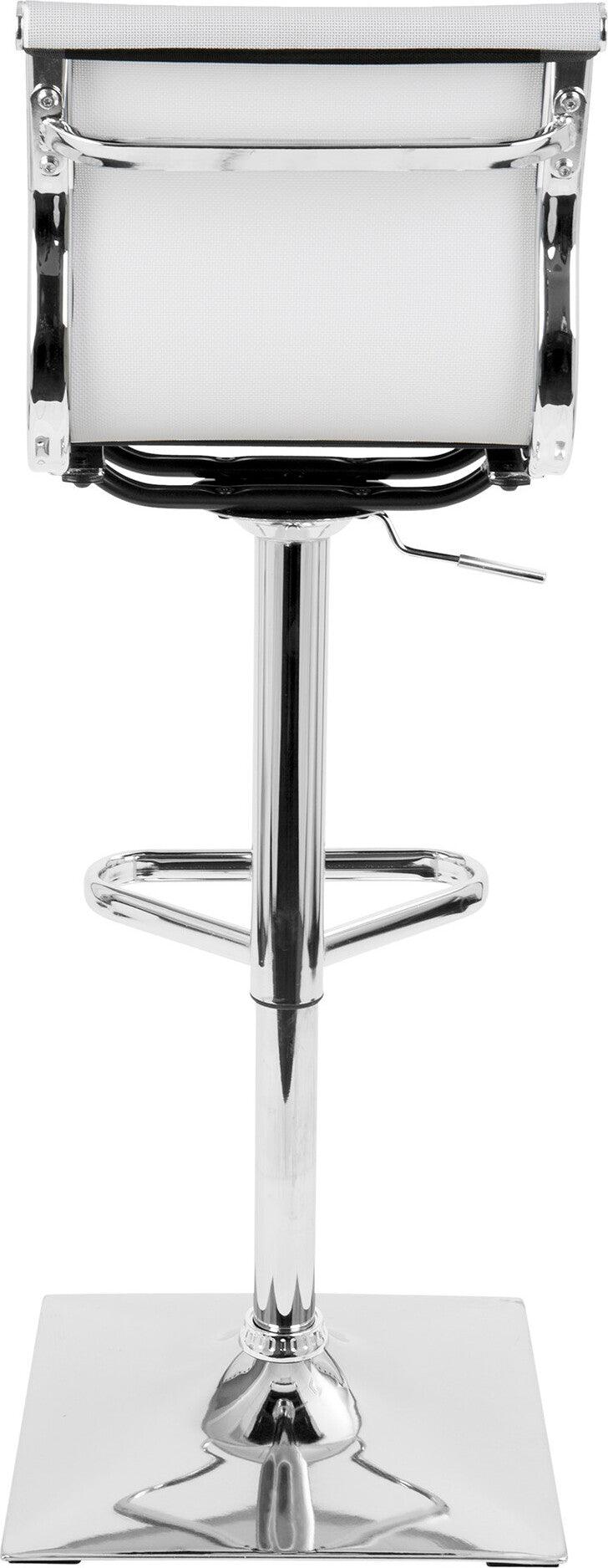 Lumisource Barstools - Mirage Barstool White