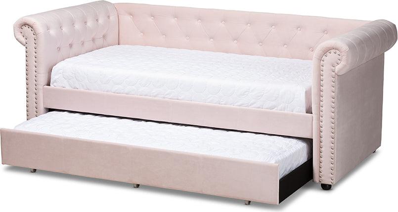 Wholesale Interiors Daybeds - Mabelle 95.3" Daybed Light Pink