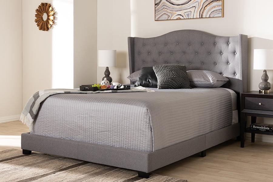 Wholesale Interiors Beds - Alesha Full Bed Gray