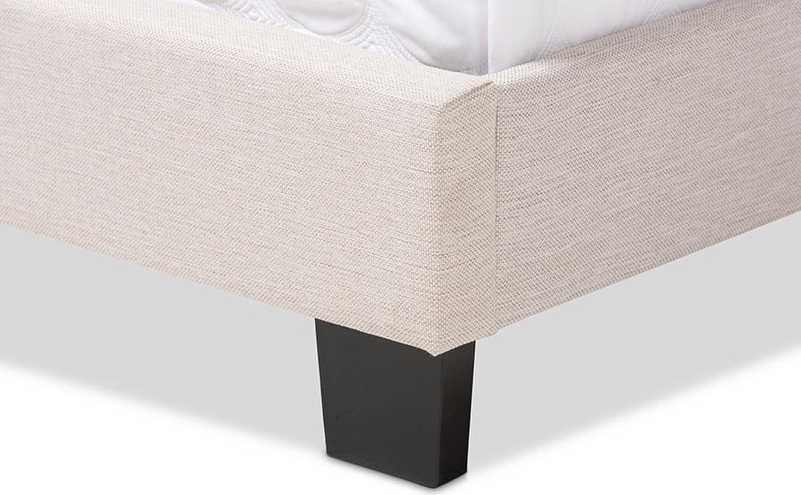 Wholesale Interiors Beds - Lexi Full Bed Light Beige