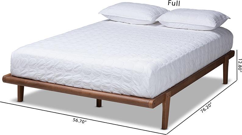 Wholesale Interiors Beds - Kaia Full Bed Ash Walnut