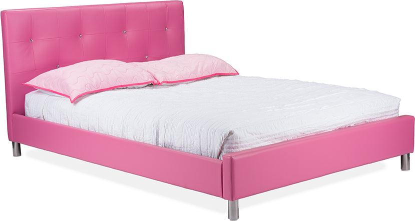 Wholesale Interiors Beds - Barbara Full Bed Pink