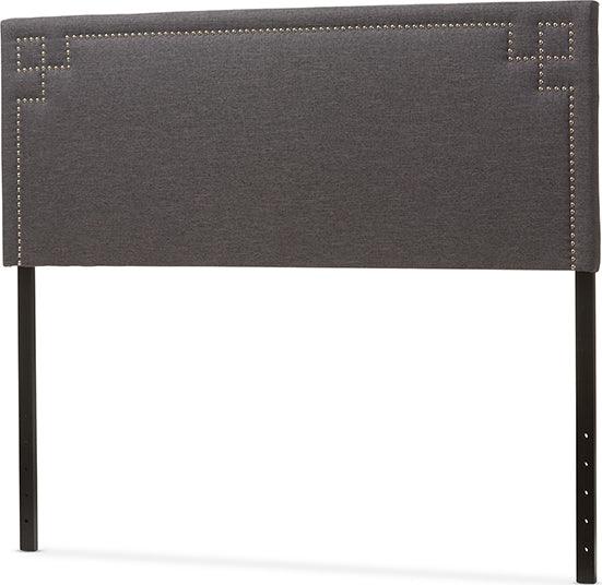Wholesale Interiors Headboards - Geneva Queen Headboard Dark Gray