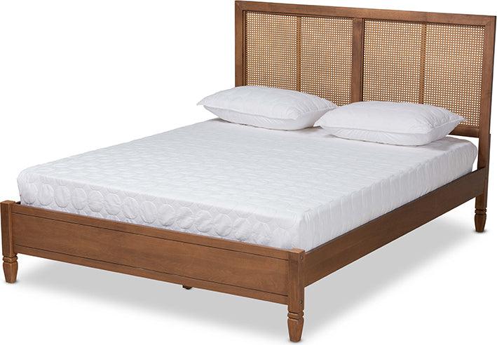 Wholesale Interiors Beds - Redmond King Bed Walnut Brown