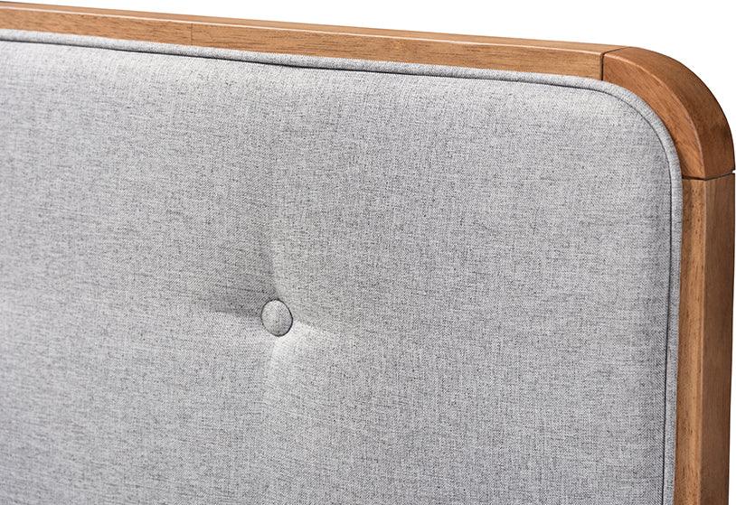 Wholesale Interiors Headboards - Palina Full Headboard Gray & Walnut