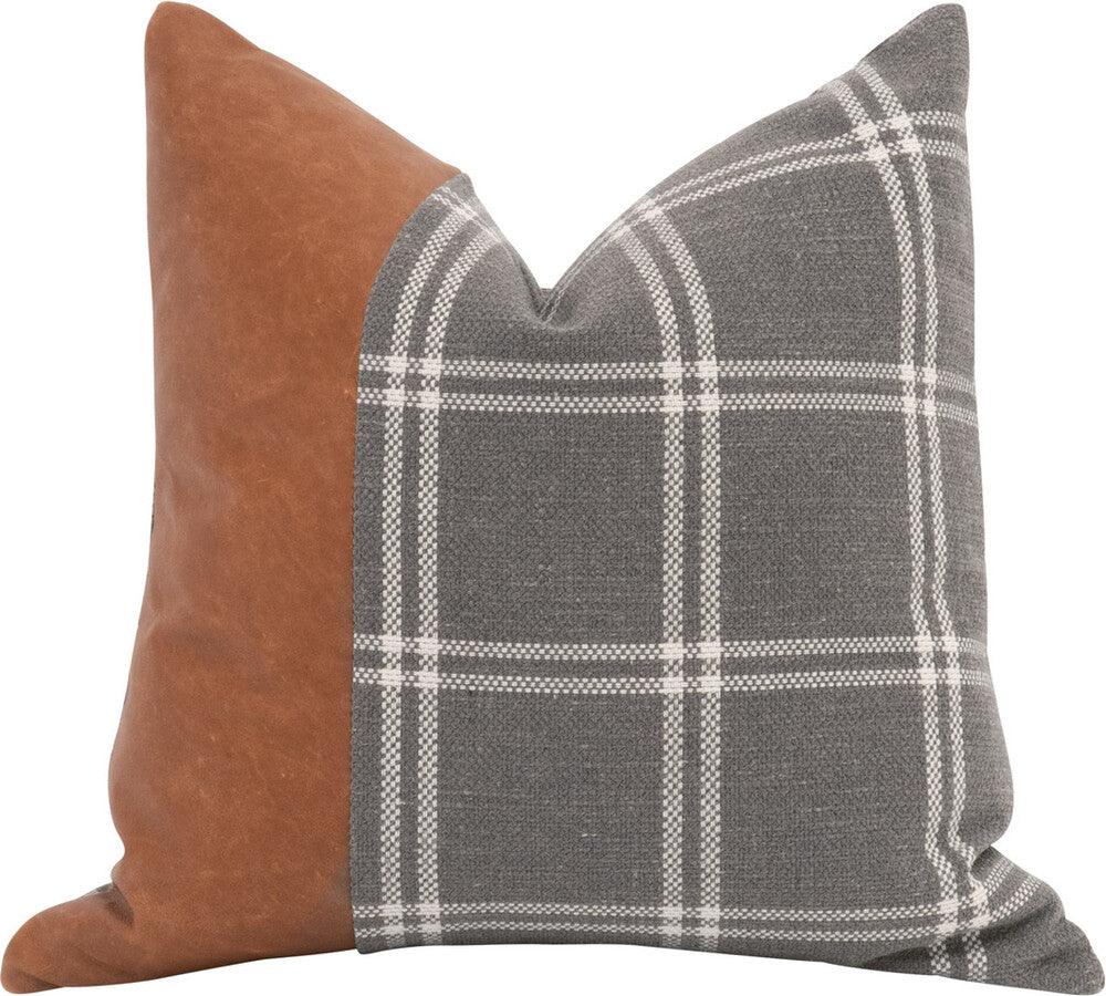 Essentials For Living Pillows & Throws - The Lawyer 20in Essential Pillow - Walden Smoke-Whiskey Brown