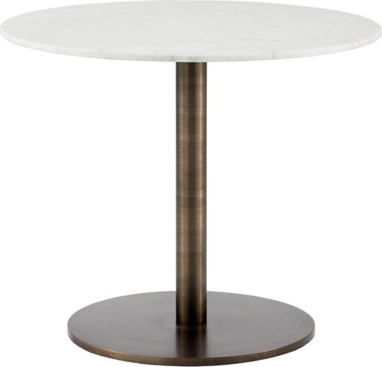 SUNPAN Outdoor Dining Tables - Enco Bistro Table - Round - 35" White