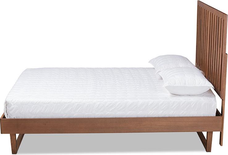 Wholesale Interiors Beds - Marin Full Bed Walnut Brown
