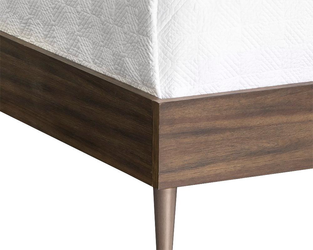 SUNPAN Beds - Greyson Bed - King Brown