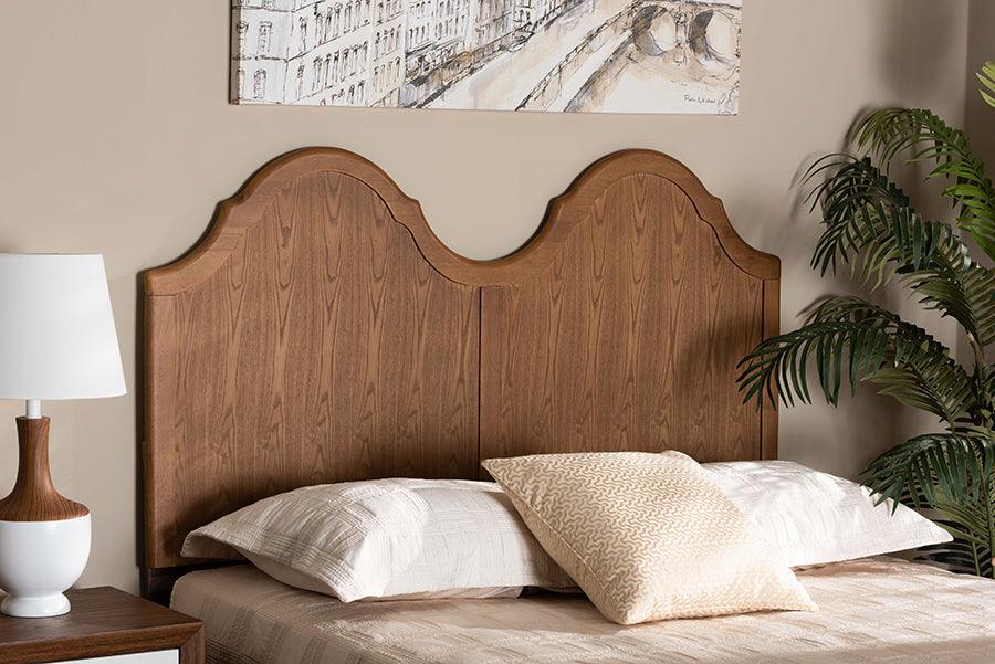 Wholesale Interiors Headboards - Tobin King Headboard Ash Walnut