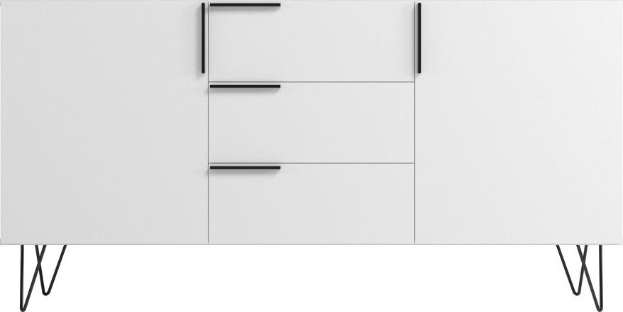 Manhattan Comfort Buffets & Cabinets - Beekman 62.99 Sideboard in White