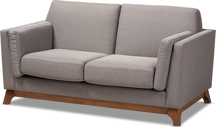 Wholesale Interiors Loveseats - Sava Loveseat Gray